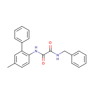 N1-苄基-N2-(5-甲基-2-联苯基)乙二酰胺,N1-(5-methyl[1,1'-biphenyl]-2-yl)-N2-(phenylmethyl)Ethanediamide