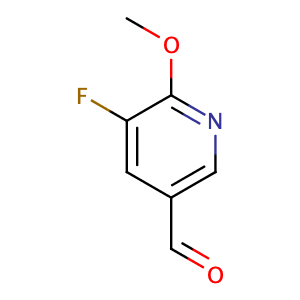 5-氟-6-甲氧基-3-吡啶甲醛,5-fluoro-6-methoxy-pyridine-3-carbaldehyde