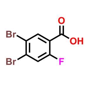 4,5-二溴-2-氟-苯甲酸