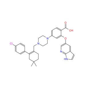 2-[(1H-吡咯并[2,3-B]吡啶-5-基)氧基]-4-[4-[[2-(4-氯苯基)-4,4-二甲基环己-1-烯基]甲基]哌嗪-1-基]苯甲酸