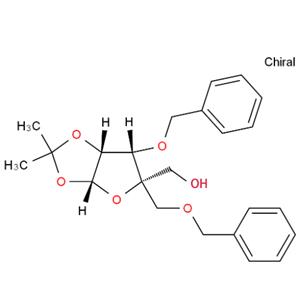 3-O-苄基-4-C-苄氧甲基-1,2-O-异亚丙基-Α-D-呋喃核糖
