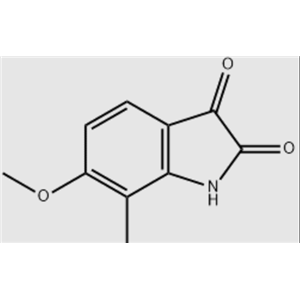 6-甲氧基-7-甲基吲哚啉-2,3-二酮,6-methoxy-7-methylindoline-2,3-dione