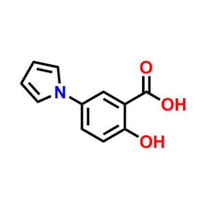 2-羟基-5-(1H-吡咯-1-基)苯甲酸,2-Hydroxy-5-(1H-pyrrol-1-yl)benzoic acid