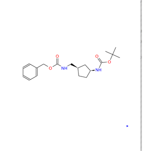 （1R，3S）-苄基叔丁基-环戊烷-1，3-二基二氨基甲酸酯