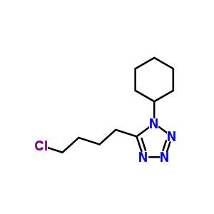 5-(4-氯丁基)-1-环己基四氮唑,1-Cyclohexyl-5-(4-chlorobutyl)-1H-tetrazole