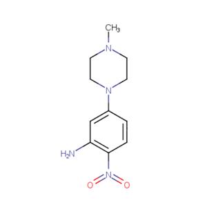 5-(4-甲基哌嗪)-2-硝基苯胺