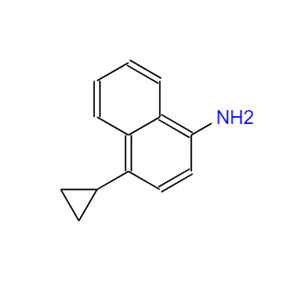 4-环丙基-1-萘胺 878671-94-4