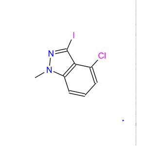 4-氯-3-碘-1-甲基-1H-吲唑,4-CHLORO-3-IODO-1-METHYL-1H-INDAZOLE