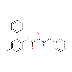N1-苄基-N2-(5-甲基-2-联苯基)乙二酰胺 