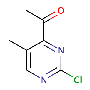 1-(2-氯-5-甲基嘧啶-4-基)乙酮 
