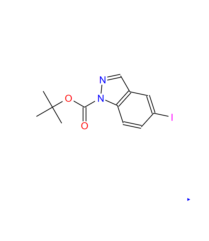 5-碘-1H-吲唑-1-羧酸叔丁酯,tert-butyl 5-iodo-1H-indazole-1-carboxylate