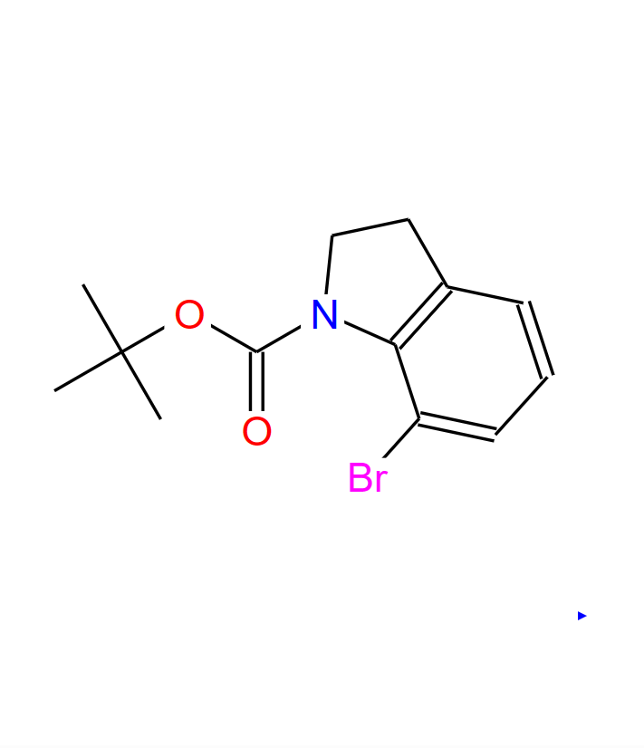 N-叔丁氧羰基-7-溴吲哚啉,7-BROMO-2,3-DIHYDRO-INDOLE-1-CARBOXYLIC ACID TERT-BUTYL ESTER