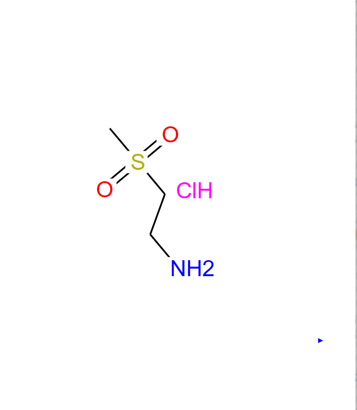 2-(甲砜基)乙胺盐酸盐,2-Aminoethylmethylsulfone hydrochloride