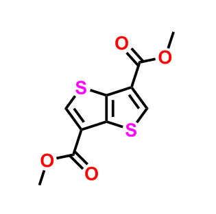 噻吩并[3,2-b]噻吩-3,6-二羧酸二甲酯,dimethyl thieno[3,2-b]thiophene-3,6-dicarboxylate