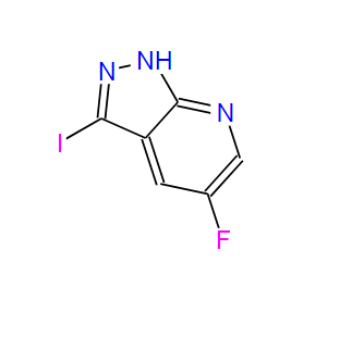 5-氟-3-碘-7-氮雜吲唑,1H-Pyrazolo[3,4-b]pyridine, 5-fluoro-3-iodo-