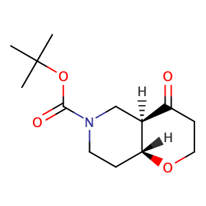 (4aR,8aR)-4-氧代六氫-2H-吡喃并[3,2-c]吡啶-6(5H)-羧酸叔丁酯,tert-butyl (4aR,8aR)-4-oxohexahydro-2H-pyrano[3,2-c]pyridine-6(5H)-carboxylate