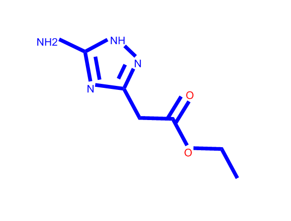 3-乙酰乙酯基-5-氨基-1,2,4-三唑,Ethyl 2-(5-amino-4H-1,2,4-triazol-3-yl)acetate