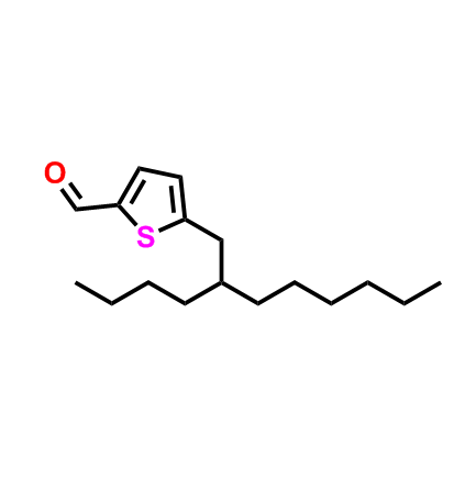 5-(2-Butyloctyl)thiophene-2-carbaldehyde,2-Thiophenecarboxaldehyde, 5-(2-butyloctyl)-