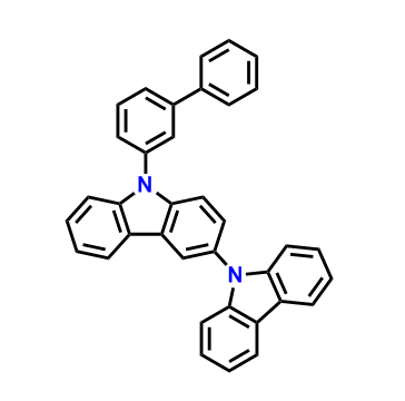 9-([1,1-联苯]-3-基)-9H-3,9-联咔唑,3,9'-Bi-9H-carbazole, 9-[1,1'-biphenyl]-3-yl-