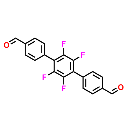 2',3',5',6'-四氟-[1,1':4',1''-三聯(lián)苯]-4,4''-二甲醛,2',3',5',6'-tetrafluoro-[1,1':4',1''-terphenyl]-4,4''-dicarbaldehyde