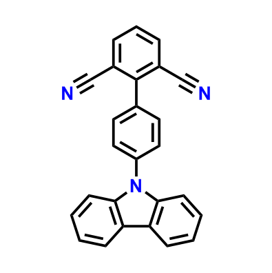 4'-（9H-咔唑-9-基）-[1,1'-联苯]-2,6-二腈,4'-(9H-Carbazol-9-yl)-[1,1'-biphenyl]-2,6-dicarbonitrile