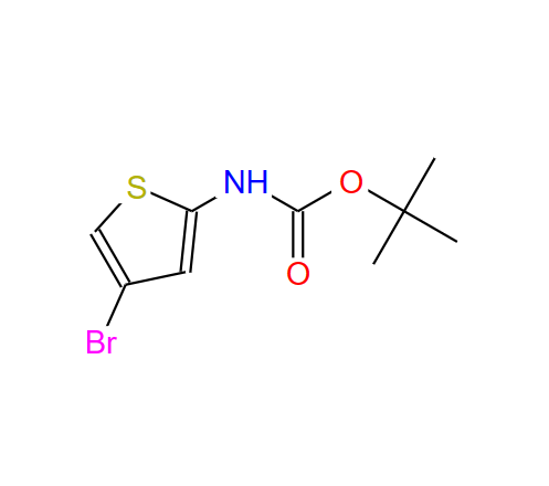 (4-溴噻吩-2-基)氨基甲酸叔丁酯,tert-Butyl (4-bromothiophen-2-yl)carbamate