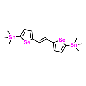 (E)-1,2-Bis(5-(trimethylstannyl)selenophen-2-yl)ethene