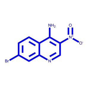 7-溴-3-硝基喹啉-4-胺