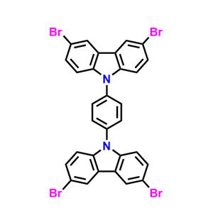 1,4-双（3,6-二溴-9H-咔唑-9-基）苯
