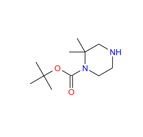 1-BOC-2,2-二甲基哌嗪,1-BOC-2,2-DIMETHYL-PIPERAZINE