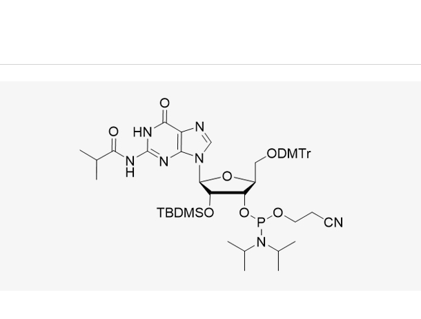 5'-O-DMTr-2'-O-TBDMS-L-G(iBu)-3'-CE,5'-O-DMTr-2'-O-TBDMS-L-G(iBu)-3'-CE