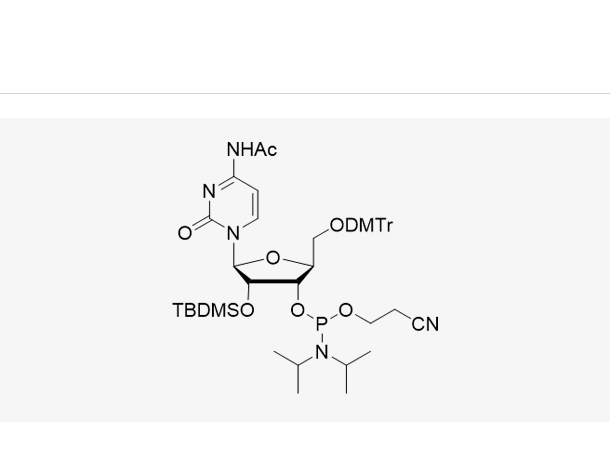 5'-O-DMTr-2'-O-TBDMS-L-C(Ac)-3'-CE,5'-O-DMTr-2'-O-TBDMS-L-C(Ac)-3'-CE