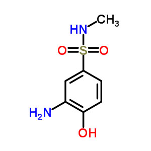 2-氨基苯酚-4-磺酰甲胺,3-amino-4-hydroxy-N-methylbenzenesulfonamide