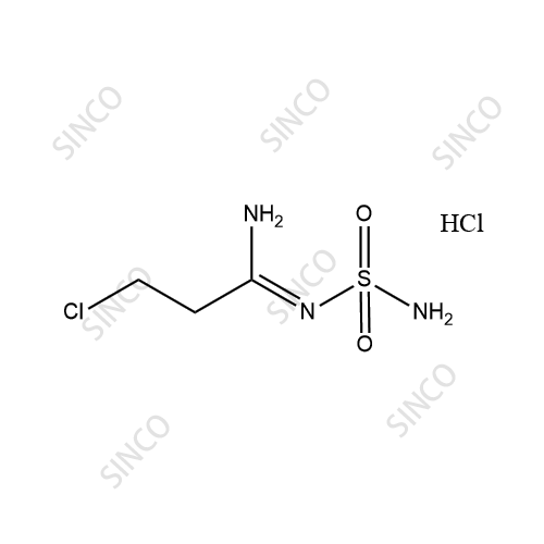 N-硫酰胺基-3-氯丙脒盐酸盐,3-Chloro-N-sulfamoylpropanimidamide HCl