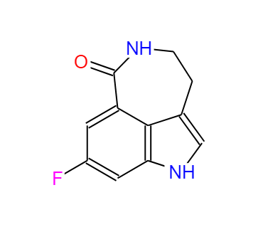 8-氟-1,3,4,5-四氢-6H-吡咯并[4,3,2-ef][2]苯并氮杂卓,8-fluoro-2,3,4,6-tetrahydro-1H-azepino[5,4,3-cd]indol-1-one
