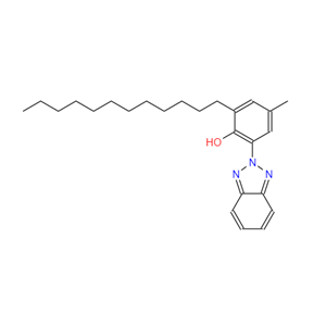 2-(2H-苯并三唑-2-基)-6-十二烷基-4-甲酚,2-(2H-Benzothiazol-2-yl)-6-(dodecyl)-4-methylphenol