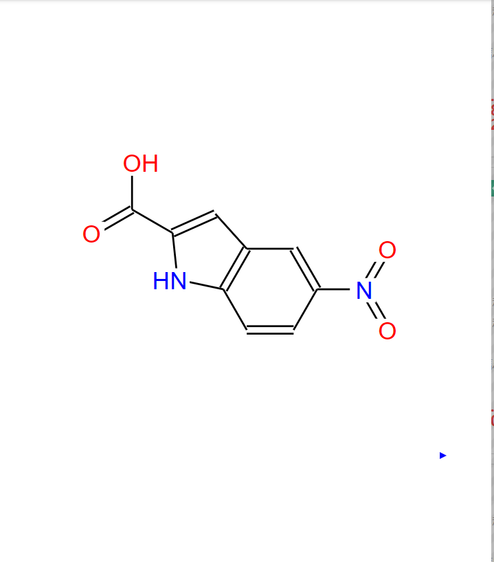 5-硝基吲哚-2-甲酸,5-Nitroindole-2-carboxylic acid