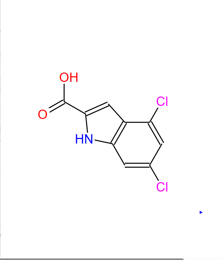 4,6-二氯吲哚-2-甲酸,4,6-Dichloro-1H-indole-2-carboxylic acid