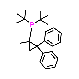 (1-甲基-2,2-二苯基環(huán)丙基)二叔丁基膦,Di-tert-butyl(1-methyl-2,2-diphenylcyclopropyl)phosphine