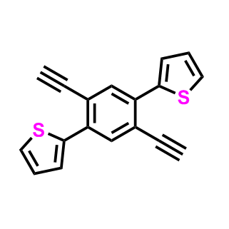 2,2'-（2,5-二乙炔基-1,4-亞苯基）二噻吩,2,2'-(2,5-diethynyl-1,4-phenylene)dithiophene