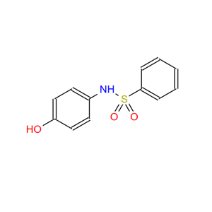 N-(4-羟苯基)苯磺酰胺,Benzenesulfonamide, N-(4-hydroxyphenyl)-