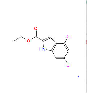 4,6-二氯吲哚-2-甲酸乙酯,Ethyl 4,6-dichloroindole-2-carboxylate