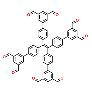 4'，4''，4''''，4''-（乙烯-1,1,2,2-四基）四（（[1,1'-联苯]-3,5-二甲醛））