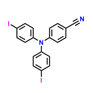 4-[双（4-碘苯基）氨基]苄腈,4-[bis(4-iodophenyl)amino]benzonitrile