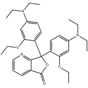 3,3-二(4-二乙基氨基-2-乙氧基苯基)-4-氮杂苯酞,7,7-bis[4-(diethylamino)-2-ethoxyphenyl]furo[3,4-b]pyridin-5-one