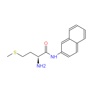 (2S)-2-氨基-4-(甲硫基)-N-2-萘基-丁酰胺,(2S)-2-amino-4-methylsulfanyl-N-naphthalen-2-ylbutanamide