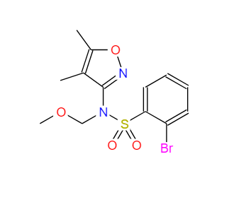 2-溴-N-(4,5-二甲基异恶唑-3-基)-N-(甲氧甲基)苯磺酰胺,2-bromo-N-(4,5-dimethylisoxazol-3-yl)-N-(methoxymethyl)benzenesulfonamide