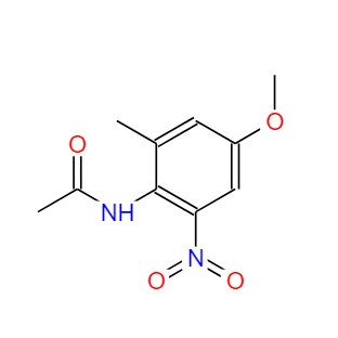 2-乙酰胺基-3-硝基-5-甲氧基甲苯,Acetic Acid-(4-Methoxy-2-Methyl-6-Nitro-Anilide)