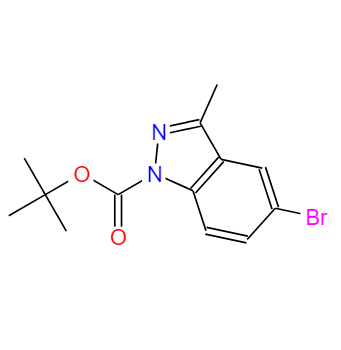 5-溴-3-甲基-1H-吲唑-1-甲酸叔丁酯,tert-Butyl 5-bromo-3-methyl-1H-indazole-1-carboxylate