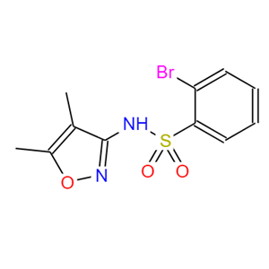 2-溴-N-(4,5-二甲基-3-异恶唑基)苯磺酰胺,2-broMo-N-(4,5-diMethylisoxazol-3-yl)benzenesulfonaMide